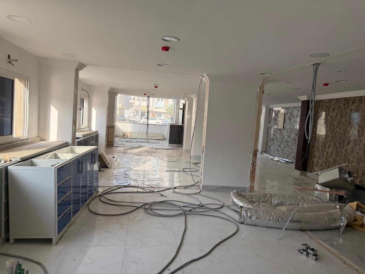 Main dining room, current condition